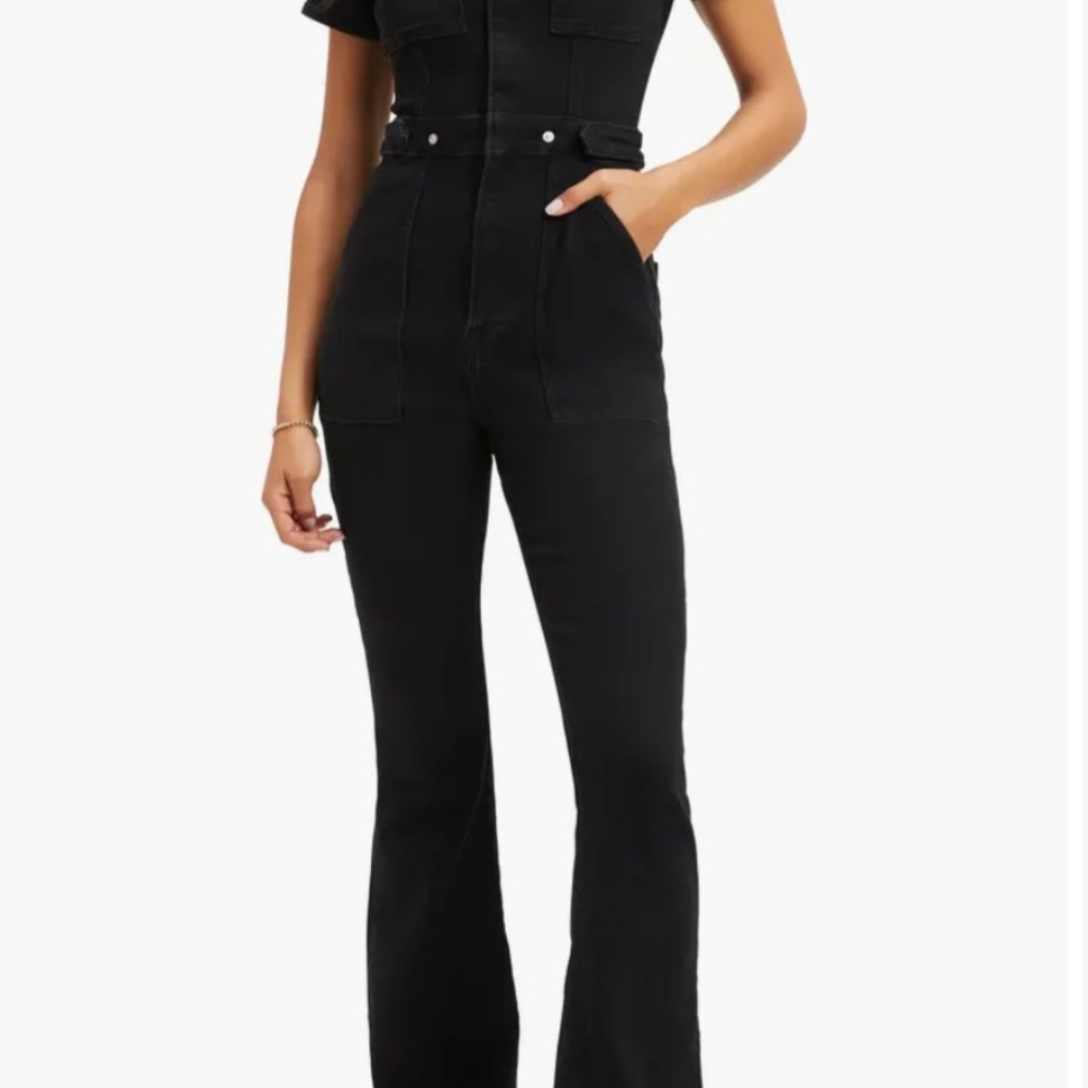 Good American Black Jumpsuit